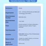 CSIR IMMT Recruitment 2026: Apply Online for 11 Project Assistant & Project Associate Posts