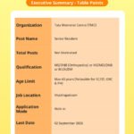 TMC Senior Resident Walk-in Interview 2026: Eligibility & Salary Details