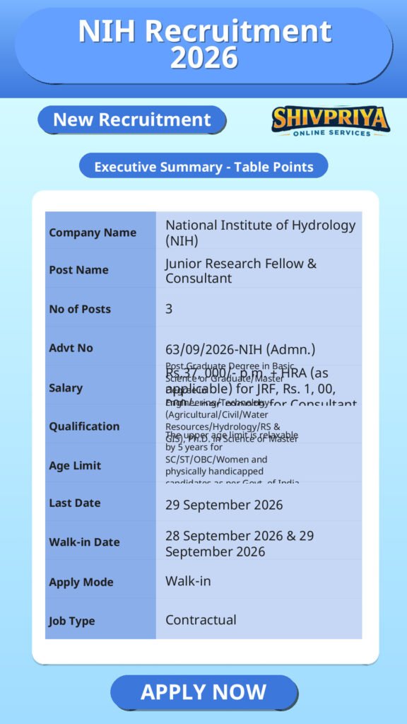 NIH Recruitment 2026