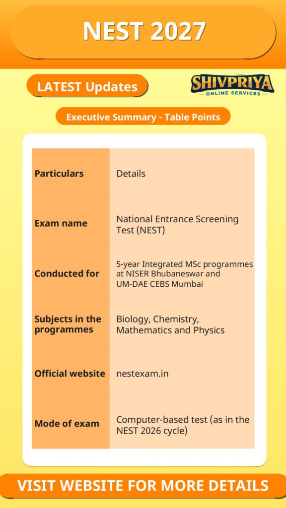 NEST 2027