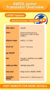 AWEIL Junior Translator Overview